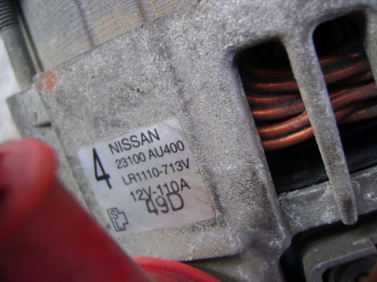 ไดชาร์จ nissan 110 amp.