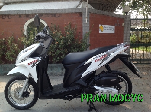 ขายHONDA CLICKสีขาวเทา ปี2013