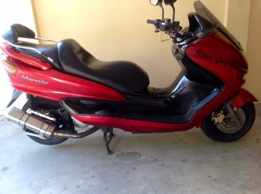Yamaha majesty 250 y 2002 สวยวิ้ง