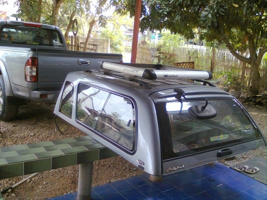 ขายหลังคาใส่กระบะD-MAX CAB ยี่ห้อALPHA(มือสอง)ราคา4000บาท