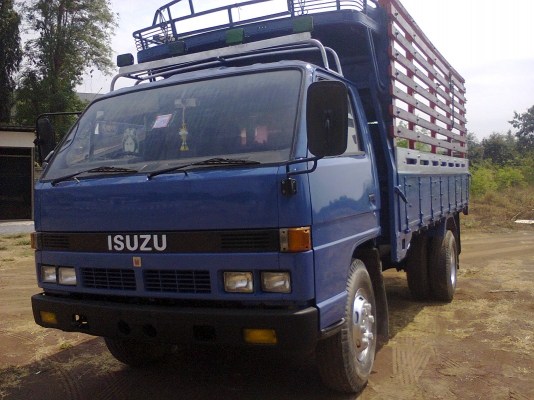 ขายหกล้อ NPR59LU รถห้างมือเดียว F-หน้า F-หลัง พร้อมใช้