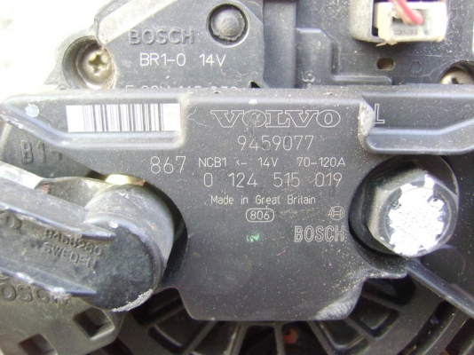 ไดชาร์จ volvo v70 turbo 120 Amp.