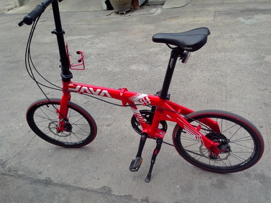 ขายจักรยานพับ java fit 8 speed