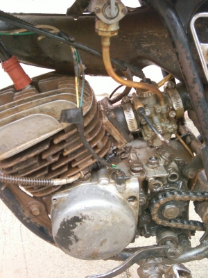 ขาย yamaha dt  100  มีทะเบีบน