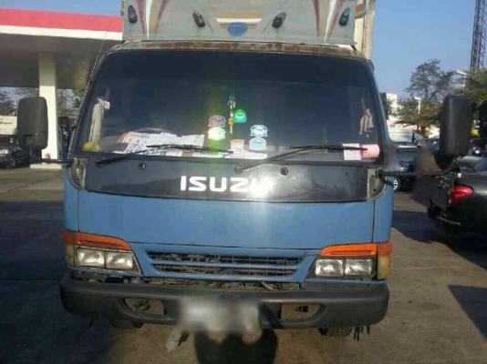 รถอีซูซุ 6 ล้อ ตู้แห้ง NQR  130 แรงม้า. ปี 43  สนใจติดต่อ 081 - 6079515