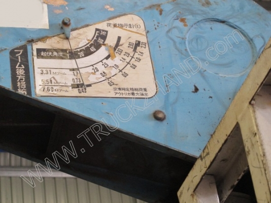 รถบรรทุก 6 ล้อ ยีห้อ HINO รุ่นFC4JLRA ขนาด 170 แรงม้า ติดเครนขนาด 3 ตัน