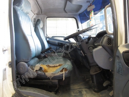 รถบรรทุก 6 ล้อ ยีห้อ HINO รุ่นFC4JLRA ขนาด 170 แรงม้า ติดเครนขนาด 3 ตัน