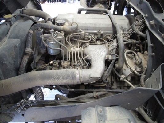 รถบรรทุก 6 ล้อ ยีห้อ HINO รุ่นFC4JLRA ขนาด 170 แรงม้า ติดเครนขนาด 3 ตัน