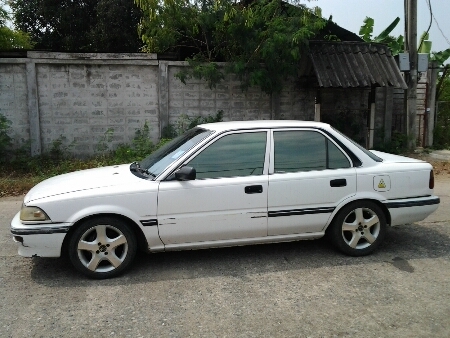ขายรถยนต์ ปี91 โตโยต้า โคโรล่า รุ่นโดเรม่อน เครื่อง1300cc. เกียร์ธรรมดา พวงมาลัยเพาเวอร์ แอร์เย็น ล้อแม็ก ภายในสวย รถขับดี ช่วงล่างดี (ไม่ใช่แท็กซี่+ไม่ใช่รถน้ำท่วม) ขายรถยนต์ ปี91 โตโยต้า โคโรล่า รุ่นโดเรม่อน เครื่อง1300cc. เกียร์ธรรมดา พวงมาลัยเพาเวอร์ แอร์เย็น ล้อแม็ก ภายในสวย รถขับดี ช่วงล่างดี (ไม่ใช่แท็กซี่+ไม่ใช่รถน้ำท่วม)