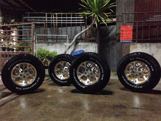 ขายแม็กjeepพร้อมยางBF  All  265/70/16