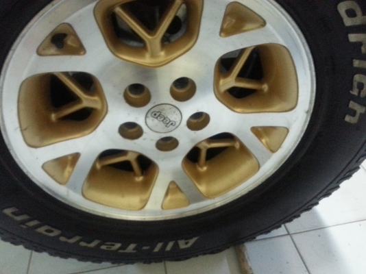 ขายแม็กjeepพร้อมยางBF All 265/70/16 ขายแม็กjeepพร้อมยางBF All 265/70/16