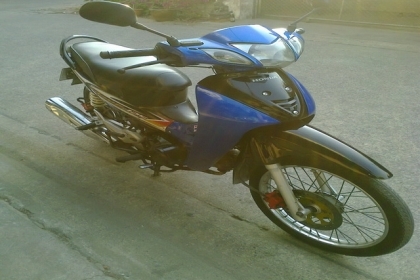 ขายเวฟ125 ปี49 สีน้ำเงินดำ