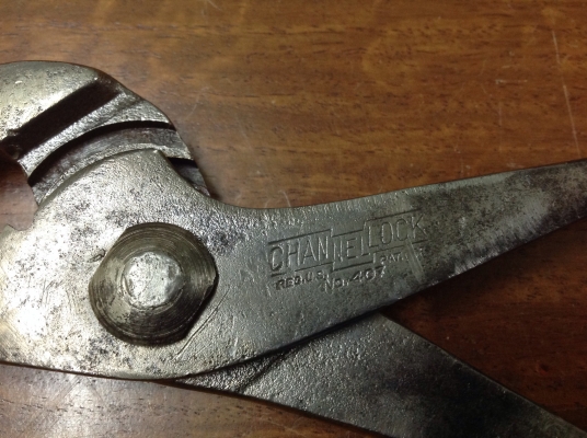 ขายคีม Channellock No.407 รุ่นแรก ผลิตปี 1934-1951 ขายคีม Channellock No.407 รุ่นแรก ผลิตปี 1934-1951