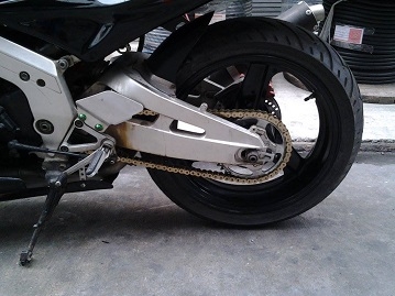 ขาย cbr400rr ทะเบียนเเท้ 100\% แฟริ่งเเต่ง212 โซ่ทองของใหม่ 65000บ.