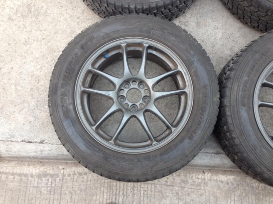 ถูกสุดๆEMOTION CR KAI 16x7 et35 5/100 สีเทากัล ล้อปี2005 ล้อแท้ พร้อมยางแค่13000 ถูกสุดๆEMOTION CR KAI 16x7 et35 5/100 สีเทากัล ล้อปี2005 ล้อแท้ พร้อมยางแค่13000