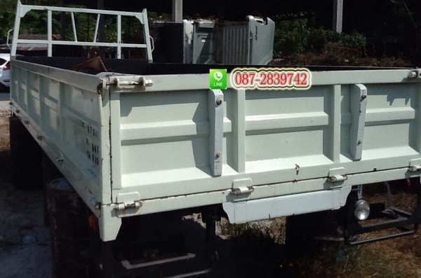 ขายกระบะเหล็ก ถอดออกจาก HINO KM 6 ล้อ