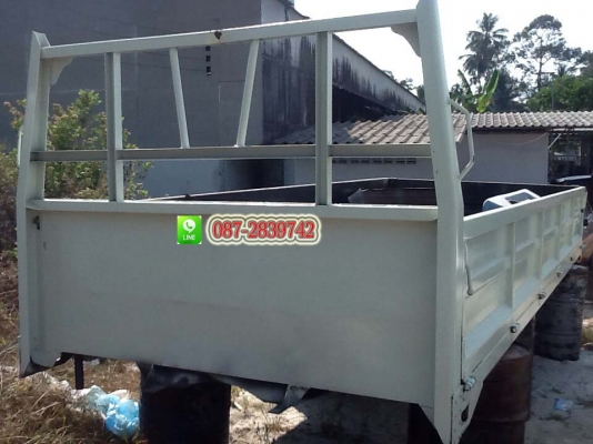 ขายกระบะเหล็ก ถอดออกจาก HINO KM 6 ล้อ