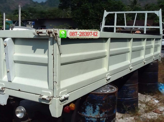 ขายกระบะเหล็ก ถอดออกจาก HINO KM 6 ล้อ