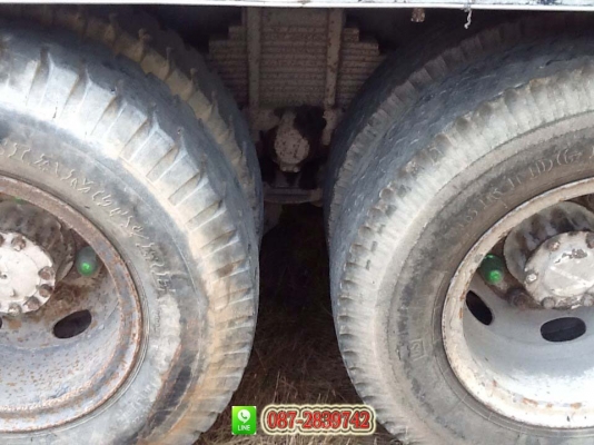 ขายรถบรรทุก (ไม่ดั้ม) 10 ล้อ 1 เพลา กระบะสแตนเลสทั้งลูก