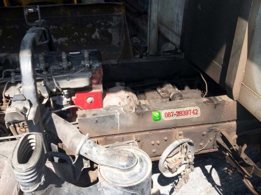 ขายรถบรรทุก 6 ล้อ กระบะพื้นเรียบ (ถอดเครนออกแล้ว) HINO