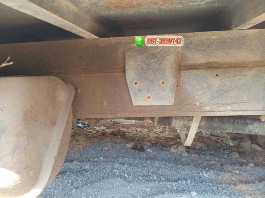 ขายรถบรรทุก 6 ล้อ กระบะพื้นเรียบ (ถอดเครนออกแล้ว) HINO