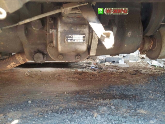 ขายรถบรรทุก 6 ล้อ กระบะพื้นเรียบ (ถอดเครนออกแล้ว) HINO