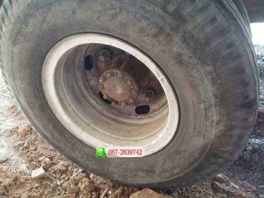 ขายรถบรรทุก 6 ล้อ กระบะพื้นเรียบ (ถอดเครนออกแล้ว) HINO