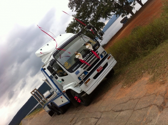 ขายด่วน ISUZU FVM 195 Hp กระบะบรรทุกรถเกี่ยวงามๆครับ(ทีมงานรถคุณภาพ)