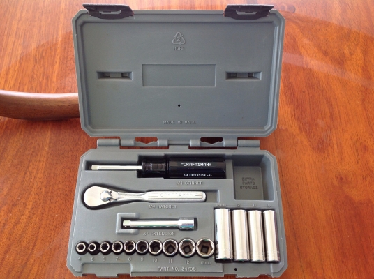 ขานชุดบล็อค Craftsman 2 หุน บล็อค mm 17 ชิ้น