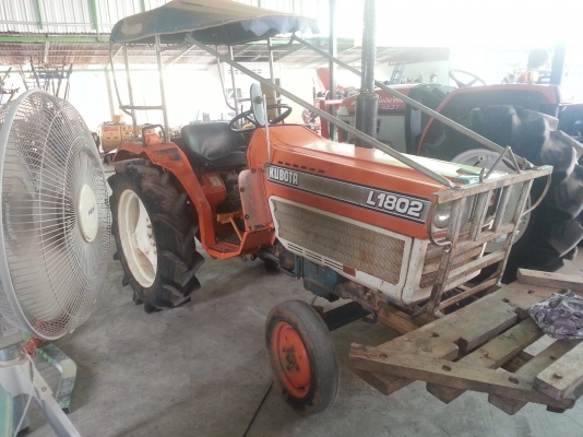 คูโบต้า L1802 พร้อมผานบุก 4  รถไร่สภาพดี เดิมๆถูกๆ