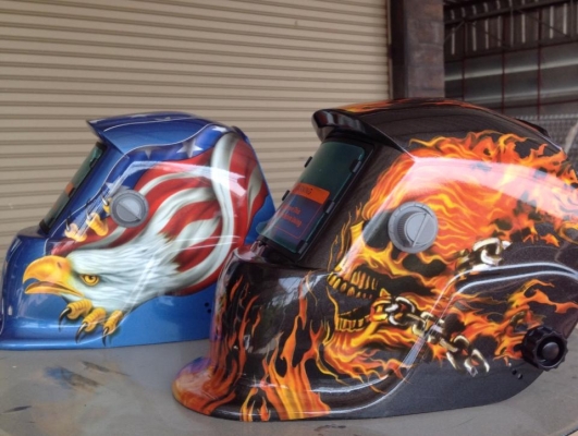 หน้ากากเชื่อม AUTO แบบปรับแสงอัตโนมัติ