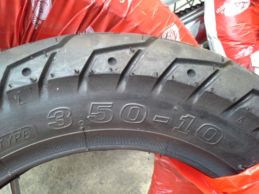 ยางนอกใส่รถป๊อปเบอร์ 3.50-10