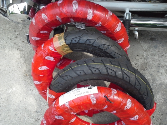 ยางนอกใส่รถป๊อปเบอร์ 3.50-10