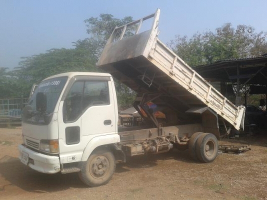 ขายหกล้อดัมพ์ Isuzu NPR กระบะดัมพ์ 4.20 เมตร หัวไฟฟ้า ทะเบียนพร้อม