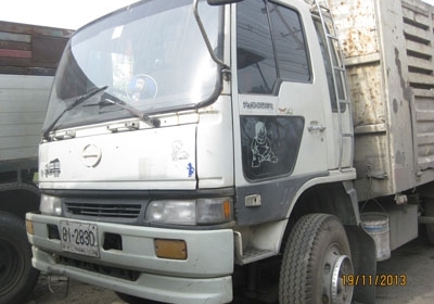 ขายสิบล้อหน้ายาวแปลงเครื่อง 6HE 195 ช่วงล่าง 3H เพลาเดียว ไม่ดั้มพ์ โทร 088-4501277