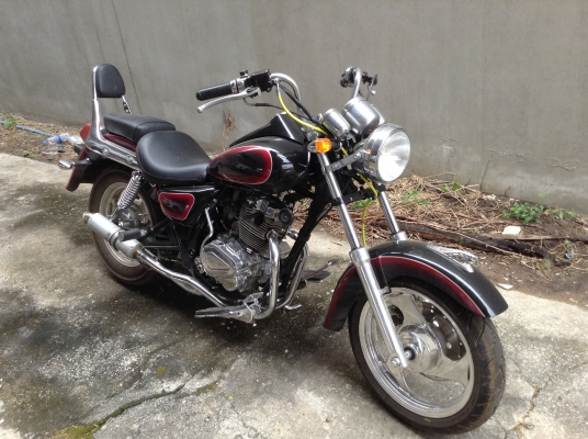 ธารนนทบุรี//ขายช๊อปเปอร์แนวๆซักคัน 150 cc รถสวยเก็บงานแล้วครับ ราคา38,000บาท ทะเบียนแท้