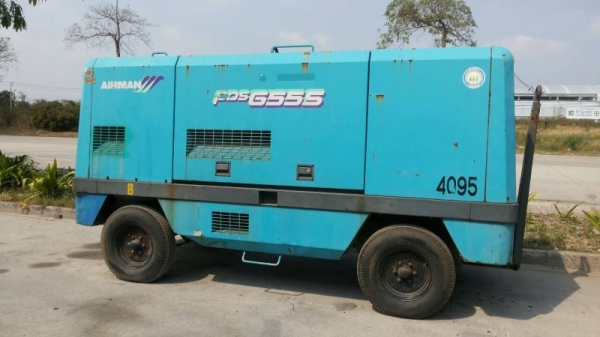 ขายด่วน!!! เครื่องลม AIRMAN รุ่น PDS655S-405 ซีเรียล 68-4051462 ราคาพิเศษ
