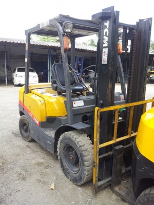 ขายForklift 2.5T ดีเซล เกียร์อัตโนมัติ ยกสูง 3.0 เมตร ยางตัน
