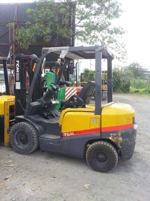 ขายForklift 2.5T ดีเซล เกียร์อัตโนมัติ ยกสูง 3.0 เมตร ยางตัน