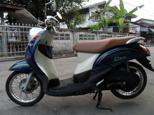 ฟีโน่เกเดี่ยวน้ำเงินขาว รถปี52 เครื่องดีสภาพสวยภาษียังไม่ขาด