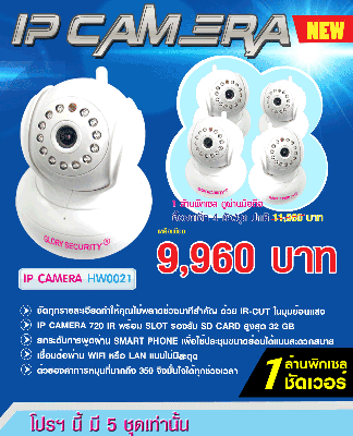 กล้องไร้สาย ip camera สบายใจหายห่วงในทรัพย์สิน และบ้านของคุณ