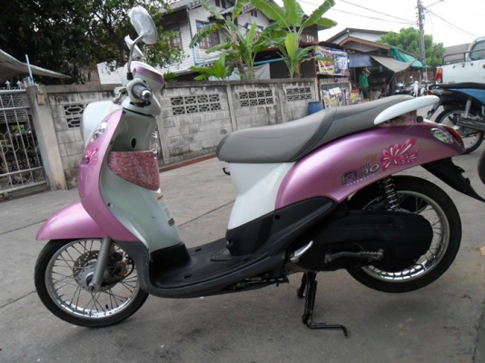 ฟีโน่ ชมพูขาว จดทะเบียน เมษา 52 เครื่องดีเดิมๆสีสวยภาษียังไม่ขาด