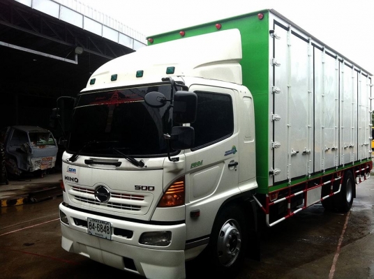 HINO MEGA FG 6 ล้อ ตู้บรรทุก 10 บาน
