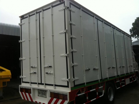 HINO MEGA FG 6 ล้อ ตู้บรรทุก 10 บาน