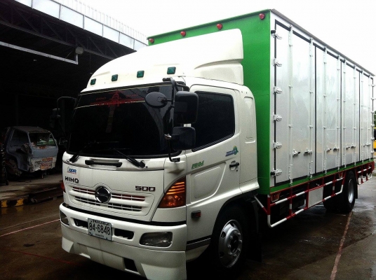HINO MEGA FG 6 ล้อ ตู้บรรทุก 10 บาน