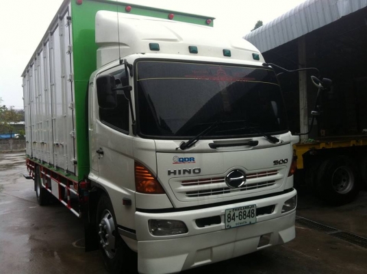 HINO MEGA FG 6 ล้อ ตู้บรรทุก 10 บาน