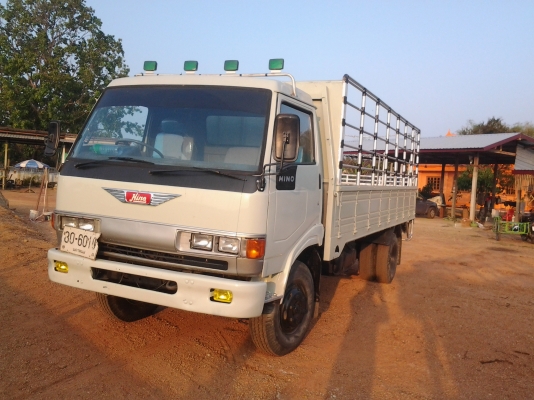 HINO FC2W 120 ห้างแท้ กะบะยาว 5.5 เมตร พร้อมคอกเหล็กแปปอย่างงาม ทะเบียน ม79