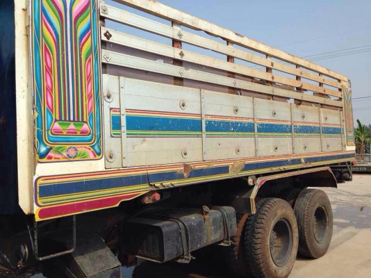 ISUZU.เดก้า FVZ33เครื่อง240เครื่อง6HE1ปี43โบอินเตอร์2เพลาดั้มกระบะมิเนียม