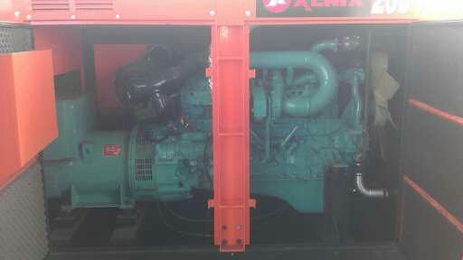 เครื่องกำเนิดไฟฟ้า ขนาด 200 kVA. (160kw.) ตู้เก็บเสียง