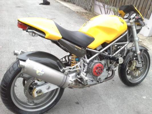 DUCATI M900ie ปี03 สรรพสามิตรแท้ ของเเต่งเยอะ กุญแจ3ดอก